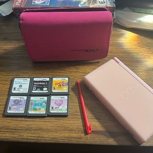 Pink Nintendo Ds Lite Lot